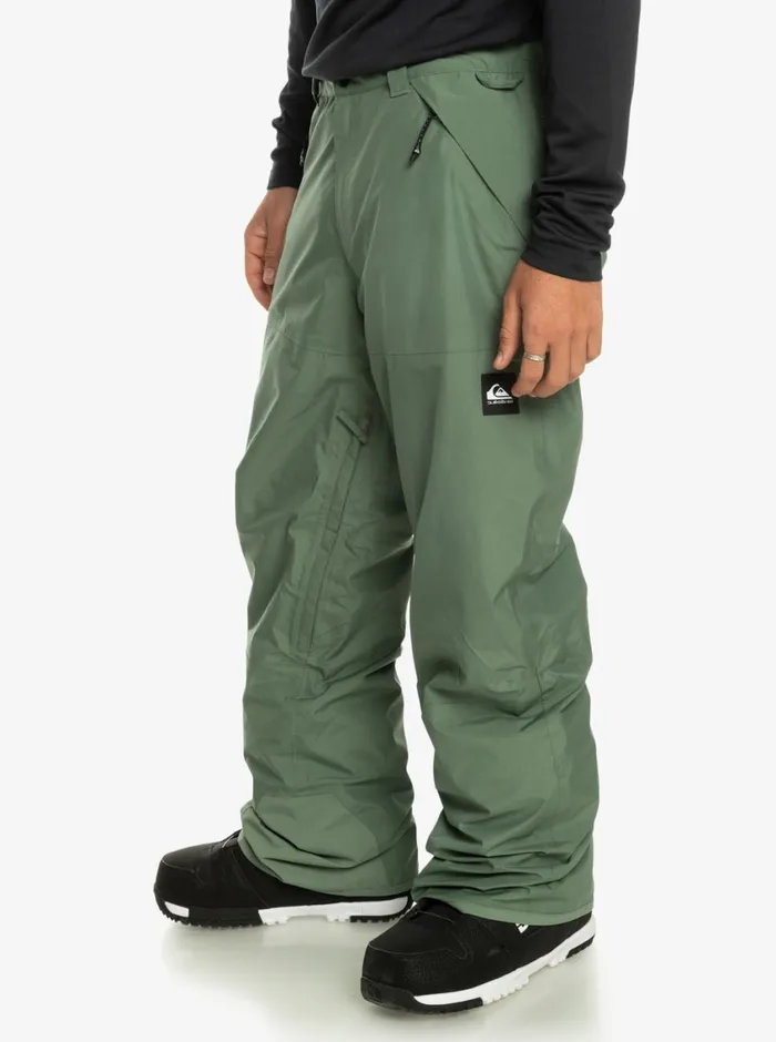 Quiksilver Mission Shell Pro GORETEX Snow Pants Laurel Wreath Mens Snow Pants