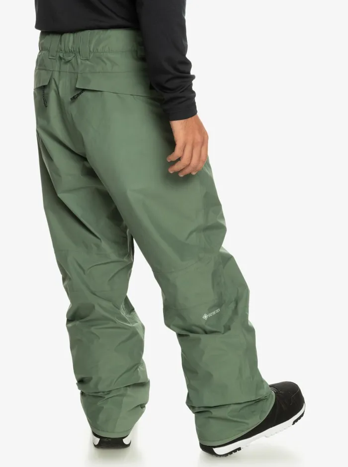 Quiksilver Mission Shell Pro GORETEX Snow Pants Laurel Wreath Mens Snow Pants