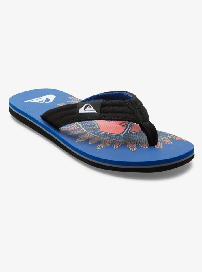 Quiksilver Molokai Layback Sandals Blue 4 Mens Sandals