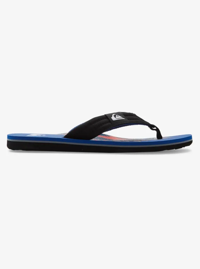 Quiksilver Molokai Layback Sandals Blue 4 Mens Sandals Quiksilver Molokai Layback Sandals Blue 4 Mens Sandals