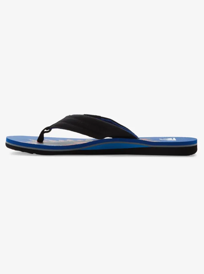 Quiksilver Molokai Layback Sandals Blue 4 Mens Sandals Quiksilver Molokai Layback Sandals Blue 4 Mens Sandals