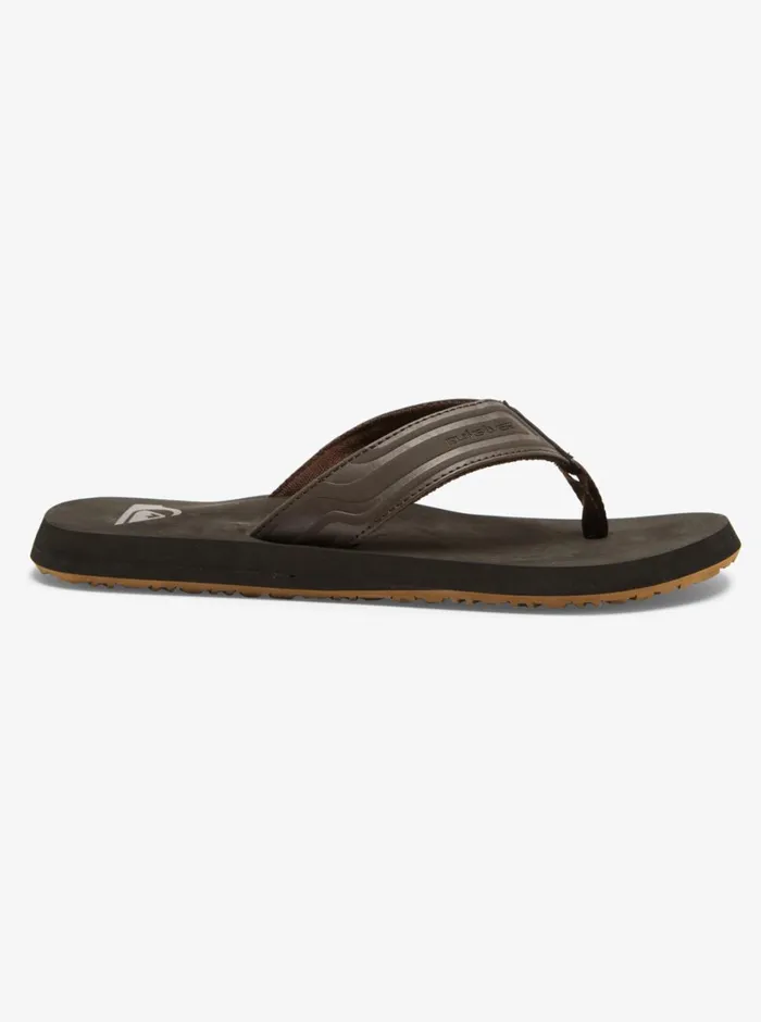 Quiksilver Monkey Wrench Core Sandals Brown 1 Mens Sandals Quiksilver Monkey Wrench Core Sandals Brown 1 Mens Sandals