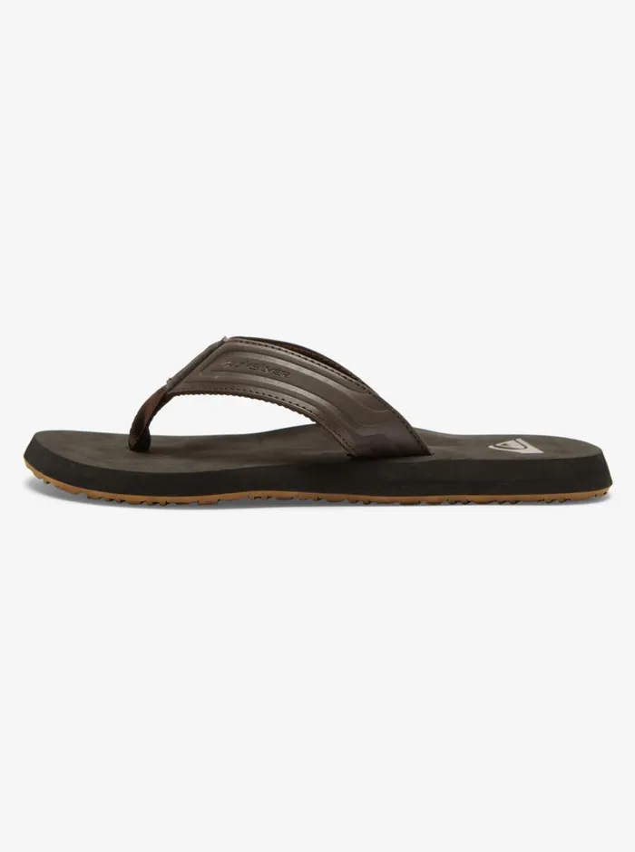 Quiksilver Monkey Wrench Core Sandals Brown 1 Mens Sandals Quiksilver Monkey Wrench Core Sandals Brown 1 Mens Sandals