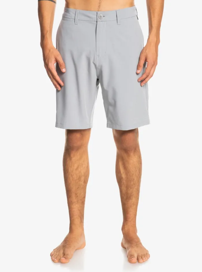 Quiksilver Ocean Union Amphibian 20034 Hybrid Shorts Sleet Mens Shorts and Amphibians Quiksilver Ocean Union Amphibian 20034 Hybrid Shorts Sleet Mens Shorts and Amphibians