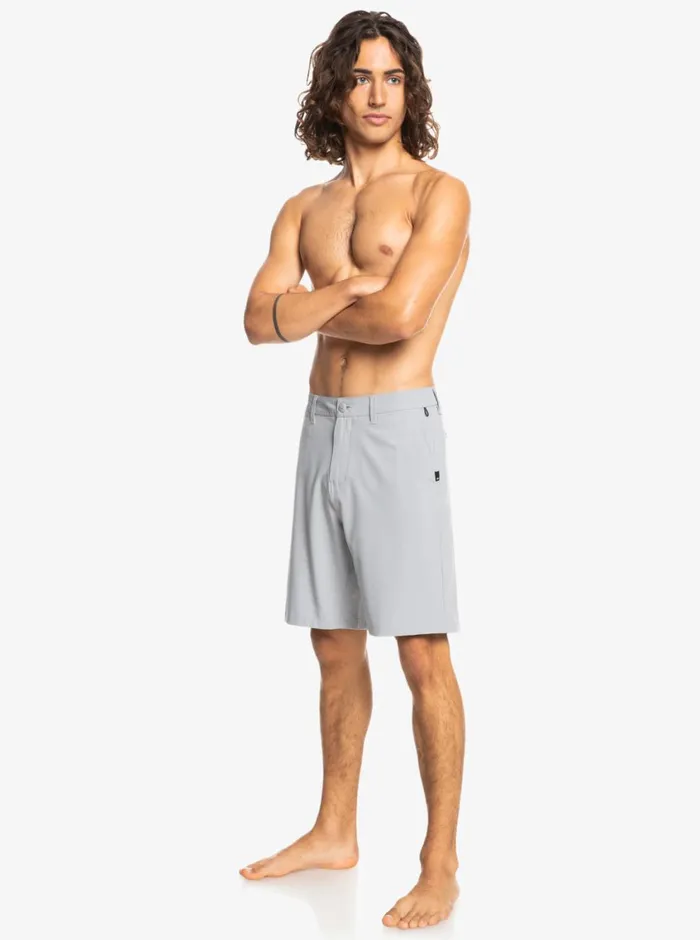 Quiksilver Ocean Union Amphibian 20034 Hybrid Shorts Sleet Mens Shorts and Amphibians Quiksilver Ocean Union Amphibian 20034 Hybrid Shorts Sleet Mens Shorts and Amphibians