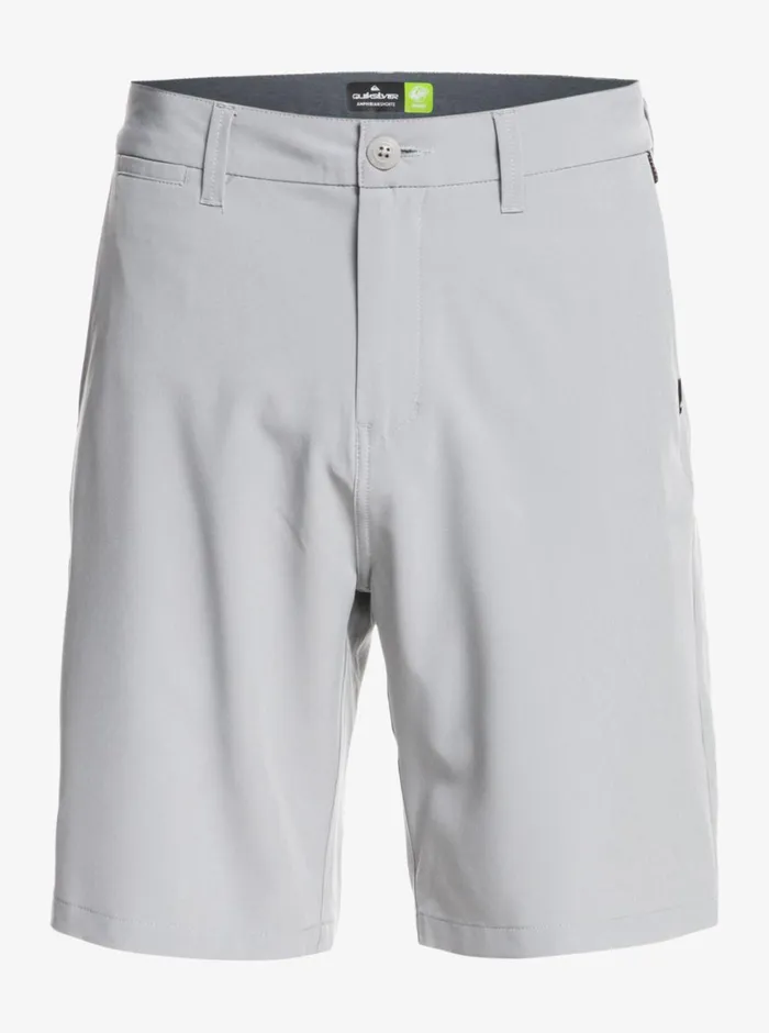 Quiksilver Ocean Union Amphibian 20034 Hybrid Shorts Sleet Mens Shorts and Amphibians Quiksilver Ocean Union Amphibian 20034 Hybrid Shorts Sleet Mens Shorts and Amphibians