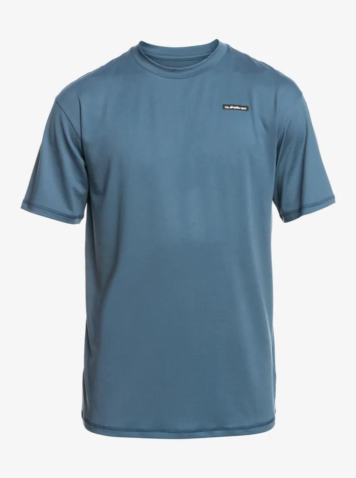 Quiksilver Omni Session UPF 50 Short Sleeve Surf Tee Bering Sea Mens Rashguards