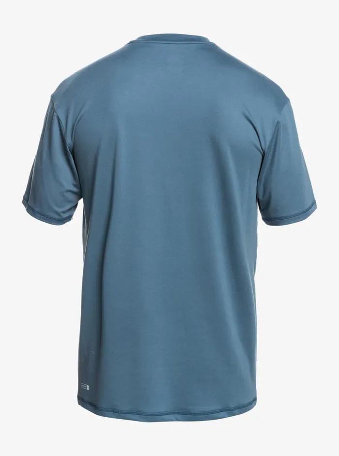 Quiksilver Omni Session UPF 50 Short Sleeve Surf Tee Bering Sea Mens Rashguards Quiksilver Omni Session UPF 50 Short Sleeve Surf Tee Bering Sea Mens Rashguards