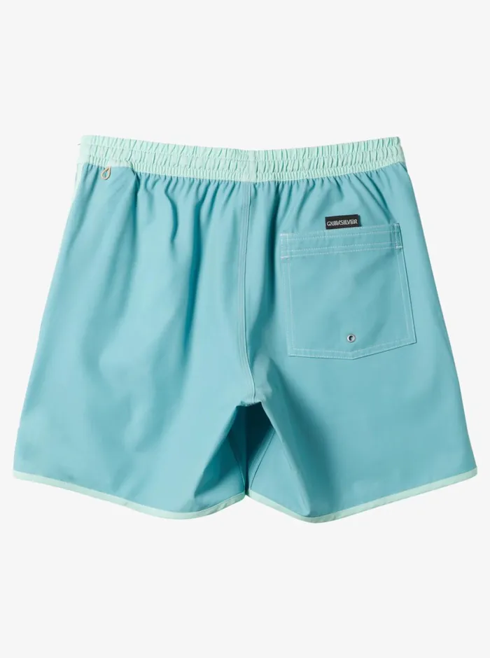 Quiksilver Original Scallop 17034 Volleys Reef Waters Mens Boardshorts