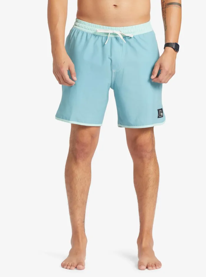 Quiksilver Original Scallop 17034 Volleys Reef Waters Mens Boardshorts