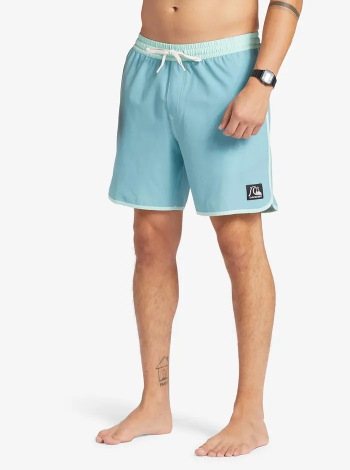 Quiksilver Original Scallop 17034 Volleys Reef Waters Mens Boardshorts