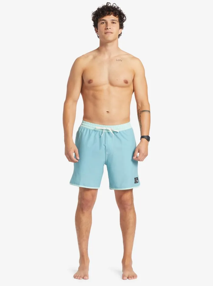 Quiksilver Original Scallop 17034 Volleys Reef Waters Mens Boardshorts