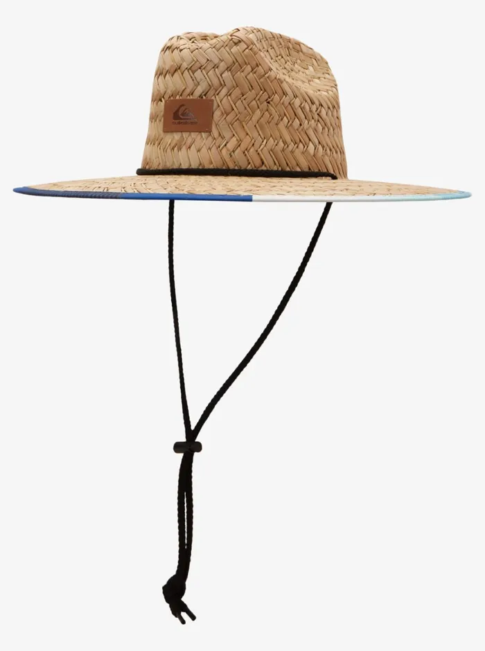 Quiksilver Pierside Print Sun Hat Swedish Blue Mens Hats Quiksilver Pierside Print Sun Hat Swedish Blue Mens Hats