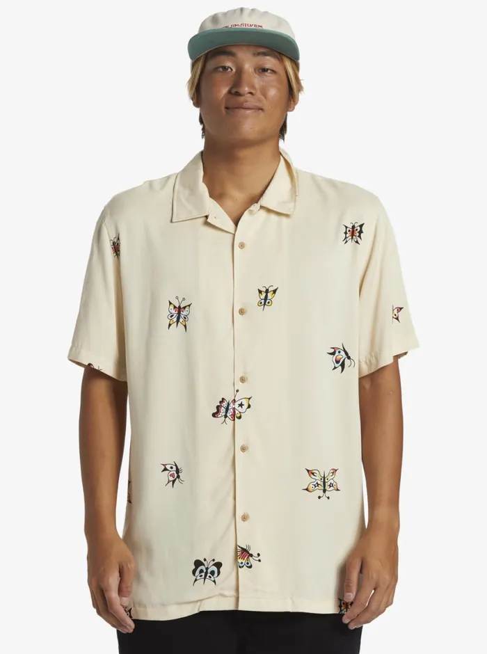 Quiksilver Pool Party Casual Short Sleeve Woven Shirt Oyster White Aop Best Mix Ss Mens Shirts and Polos Quiksilver Pool Party Casual Short Sleeve Woven Shirt Oyster White Aop Best Mix Ss Mens Shirts and Polos