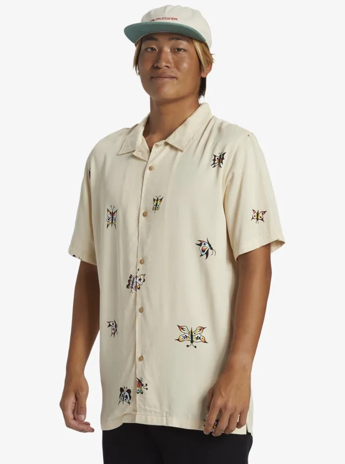 Quiksilver Pool Party Casual Short Sleeve Woven Shirt Oyster White Aop Best Mix Ss Mens Shirts and Polos Quiksilver Pool Party Casual Short Sleeve Woven Shirt Oyster White Aop Best Mix Ss Mens Shirts and Polos