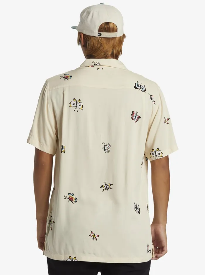 Quiksilver Pool Party Casual Short Sleeve Woven Shirt Oyster White Aop Best Mix Ss Mens Shirts and Polos Quiksilver Pool Party Casual Short Sleeve Woven Shirt Oyster White Aop Best Mix Ss Mens Shirts and Polos