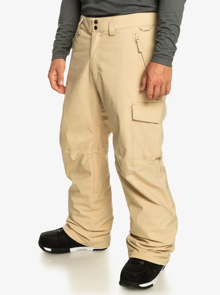 Quiksilver Porter Insulated Snow Pants Pale Khaki Mens Snow Pants Quiksilver Porter Insulated Snow Pants Pale Khaki Mens Snow Pants