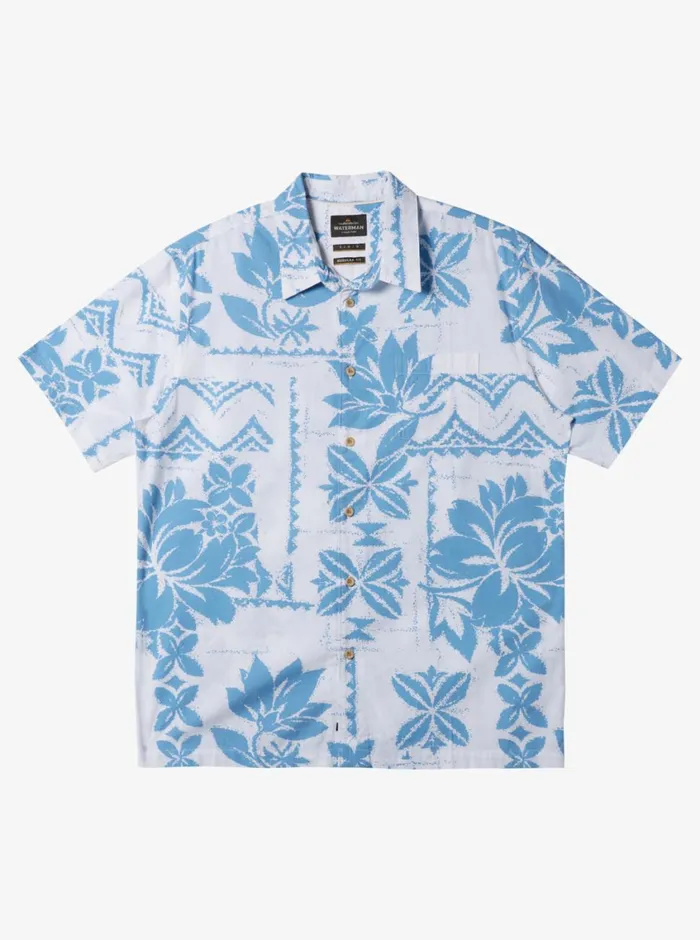 Quiksilver Roots Woven Shirt White Roots Woven MensWaterman Shirts and Polos