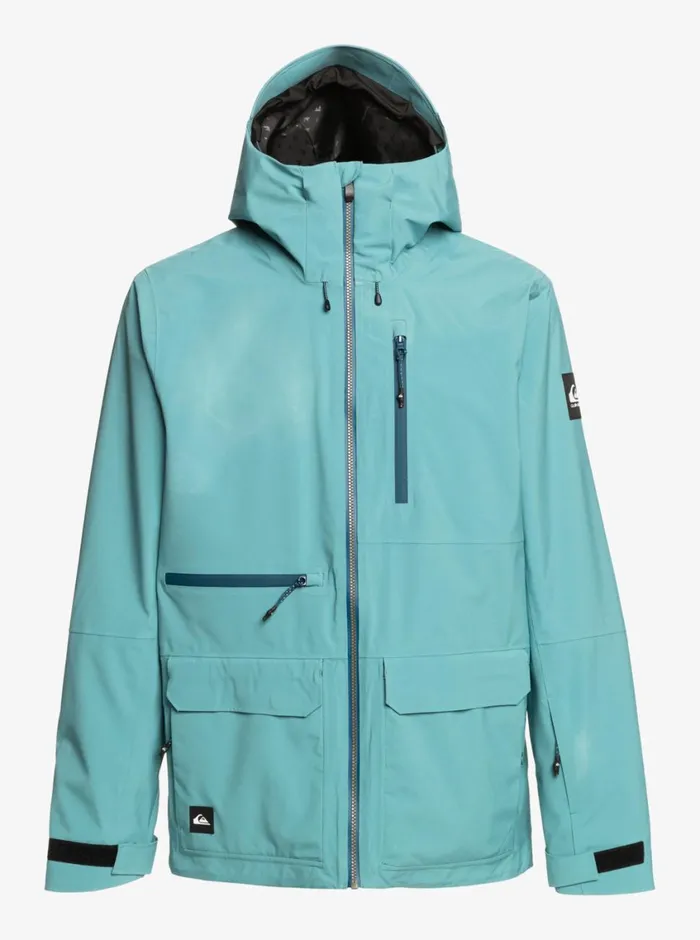 Quiksilver Sammy Carlson Stretch Quest Technical Snow Jacket Brittany Blue Mens Snow Jackets Quiksilver Sammy Carlson Stretch Quest Technical Snow Jacket Brittany Blue Mens Snow Jackets