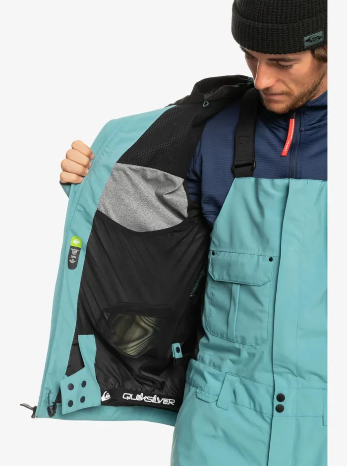 Quiksilver Sammy Carlson Stretch Quest Technical Snow Jacket Brittany Blue Mens Snow Jackets Quiksilver Sammy Carlson Stretch Quest Technical Snow Jacket Brittany Blue Mens Snow Jackets