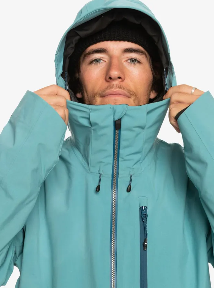 Quiksilver Sammy Carlson Stretch Quest Technical Snow Jacket Brittany Blue Mens Snow Jackets Quiksilver Sammy Carlson Stretch Quest Technical Snow Jacket Brittany Blue Mens Snow Jackets