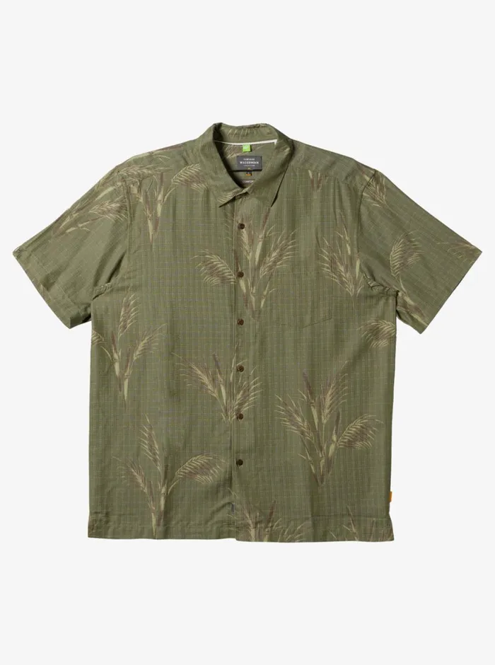 Quiksilver Skipped Out Woven Shirt Dusty Olive Skipped Out MensWaterman Shirts and Polos Quiksilver Skipped Out Woven Shirt Dusty Olive Skipped Out MensWaterman Shirts and Polos