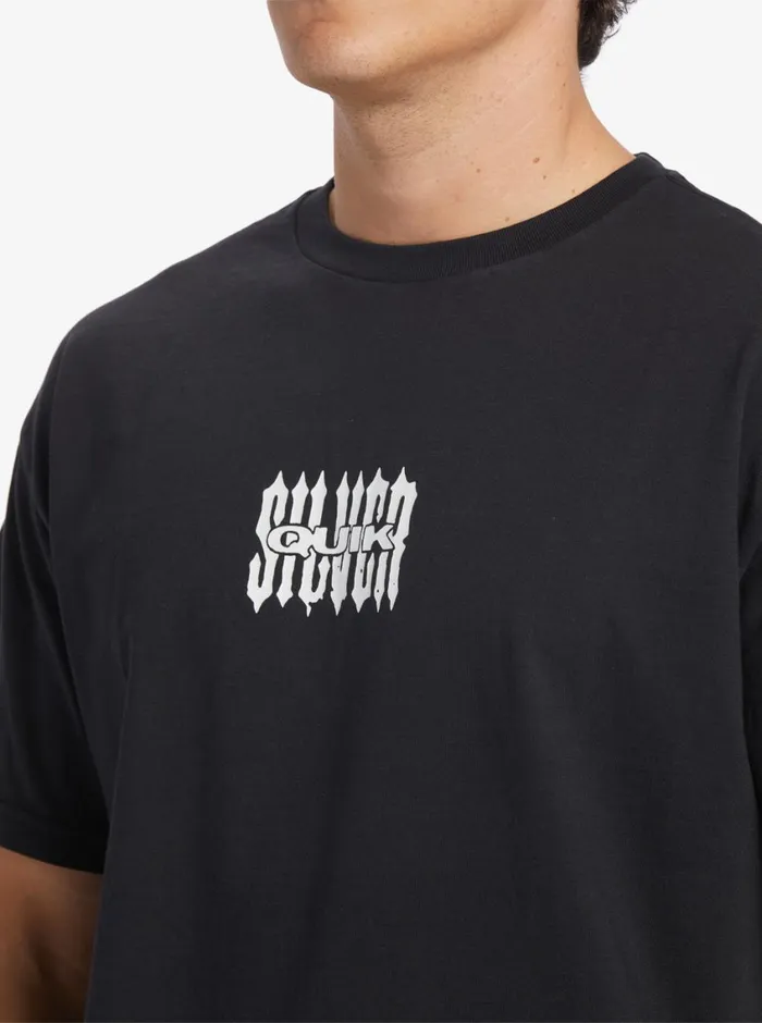 Quiksilver Storm Core Msw TShirt Black Mens Tees Quiksilver Storm Core Msw TShirt Black Mens Tees