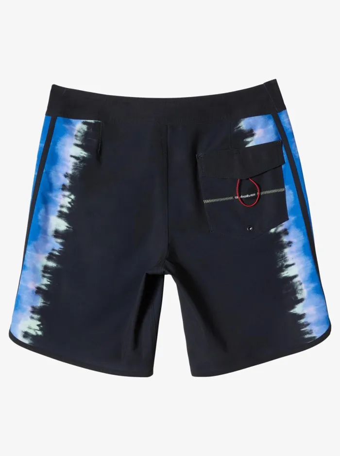 Quiksilver Surfsilk Scallop 19034 Boardshorts Black Mens Shorts and Amphibians Quiksilver Surfsilk Scallop 19034 Boardshorts Black Mens Shorts and Amphibians