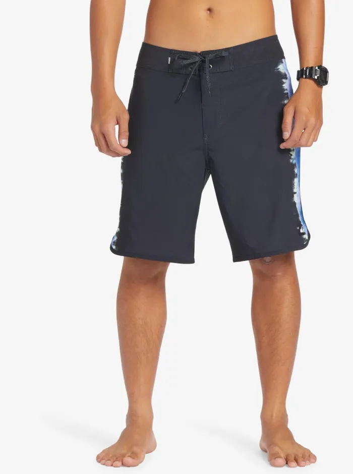 Quiksilver Surfsilk Scallop 19034 Boardshorts Black Mens Shorts and Amphibians Quiksilver Surfsilk Scallop 19034 Boardshorts Black Mens Shorts and Amphibians