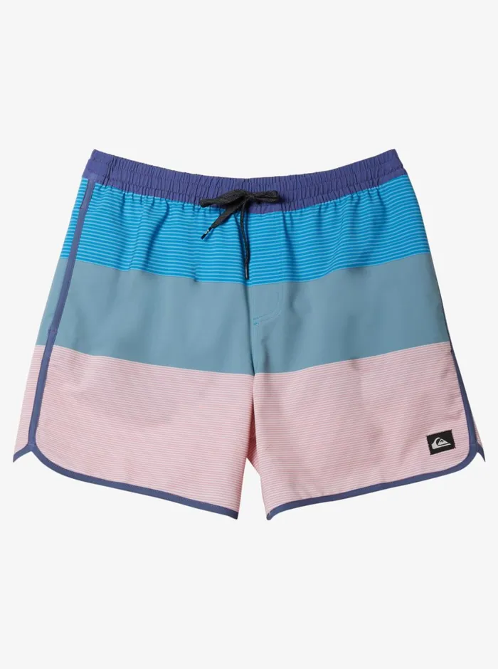 Quiksilver Surfsilk Tijuana Volley 17034 Elastic Waist Shorts Prism Pink Mens Elastic Waist Quiksilver Surfsilk Tijuana Volley 17034 Elastic Waist Shorts Prism Pink Mens Elastic Waist