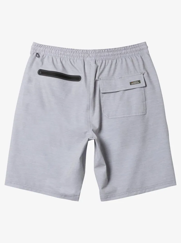 Quiksilver Suva Amphibian 20034 Hybrid Shorts Light Grey Heather MensWaterman Amphibians Quiksilver Suva Amphibian 20034 Hybrid Shorts Light Grey Heather MensWaterman Amphibians