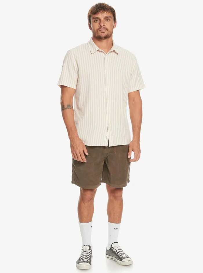 Quiksilver Taxer Cord Shorts Major Brown Mens Shorts and Amphibians Quiksilver Taxer Cord Shorts Major Brown Mens Shorts and Amphibians