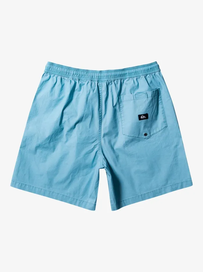 Quiksilver Taxer Elastic Waist Shorts Cameo Blue Mens Shorts and Amphibians Quiksilver Taxer Elastic Waist Shorts Cameo Blue Mens Shorts and Amphibians