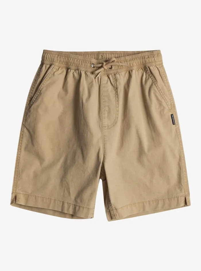 Quiksilver Taxer Shorts Khaki Mens Shorts and Amphibians