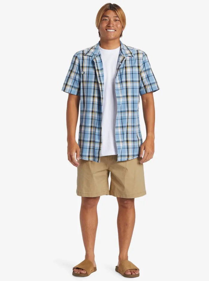 Quiksilver Taxer Shorts Khaki Mens Shorts and Amphibians Quiksilver Taxer Shorts Khaki Mens Shorts and Amphibians