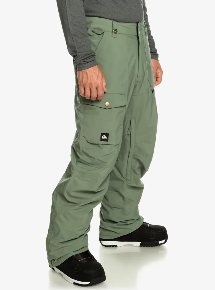 Quiksilver Utility Shell Snow Pants Laurel Wreath Mens Snow Pants