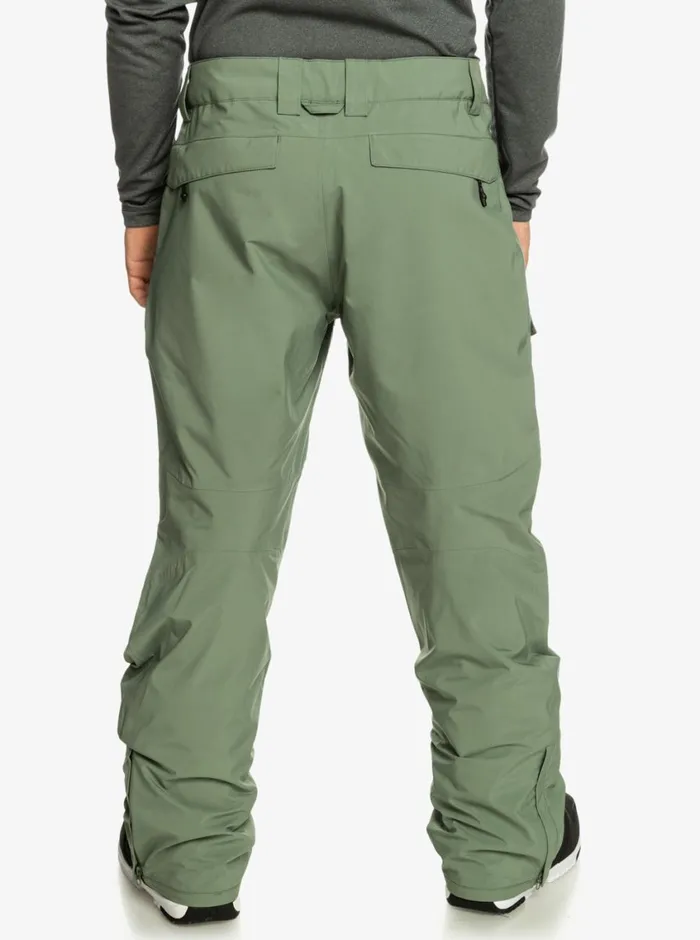 Quiksilver Utility Shell Snow Pants Laurel Wreath Mens Snow Pants