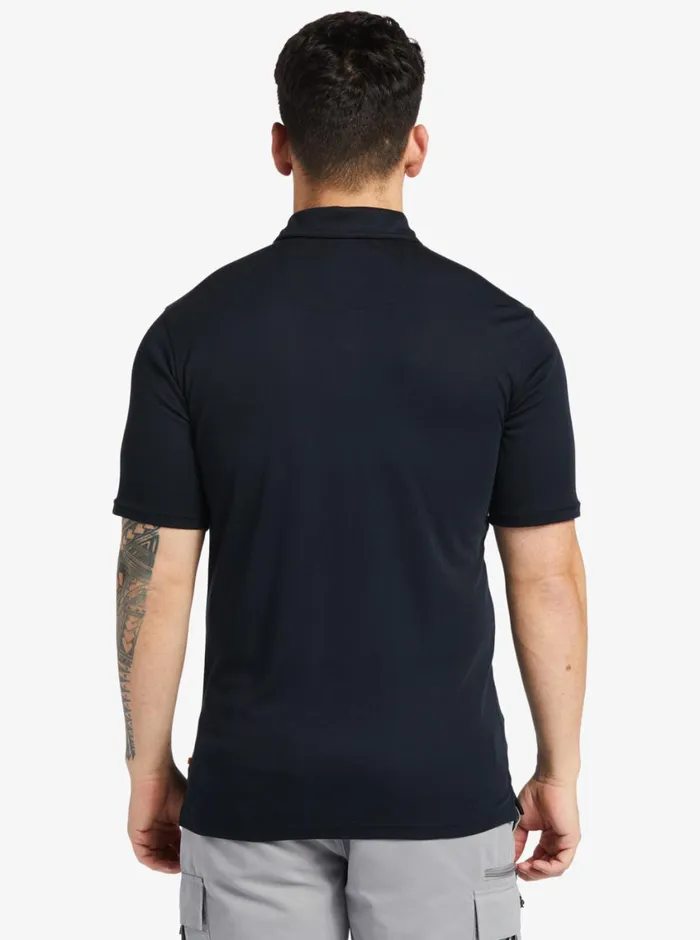 Quiksilver Waterpolo Short Sleeve Polo Shirt Black MensWaterman Shirts and Polos Quiksilver Waterpolo Short Sleeve Polo Shirt Black MensWaterman Shirts and Polos