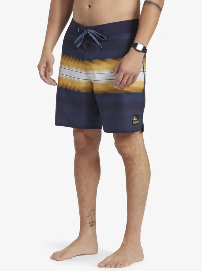 Quiksilver X Pacifico Surfsilk 18034 Boardshorts Navy Blazer Mens Boardshorts
