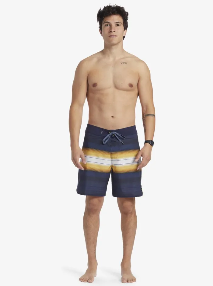 Quiksilver X Pacifico Surfsilk 18034 Boardshorts Navy Blazer Mens Boardshorts