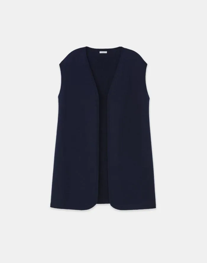 Ready To Wear Boiled Wool Vest Armada Lafayette 148 New York Sweaters and Knits Ready To Wear Boiled Wool Vest Armada Lafayette 148 New York Sweaters and Knits