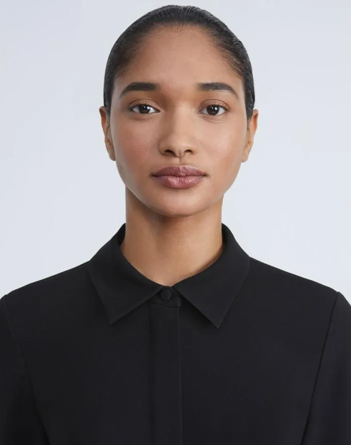 Ready To Wear Finesse Crepe Belted Shirtdress Black Lafayette 148 New York Dresses Ready To Wear Finesse Crepe Belted Shirtdress Black Lafayette 148 New York Dresses