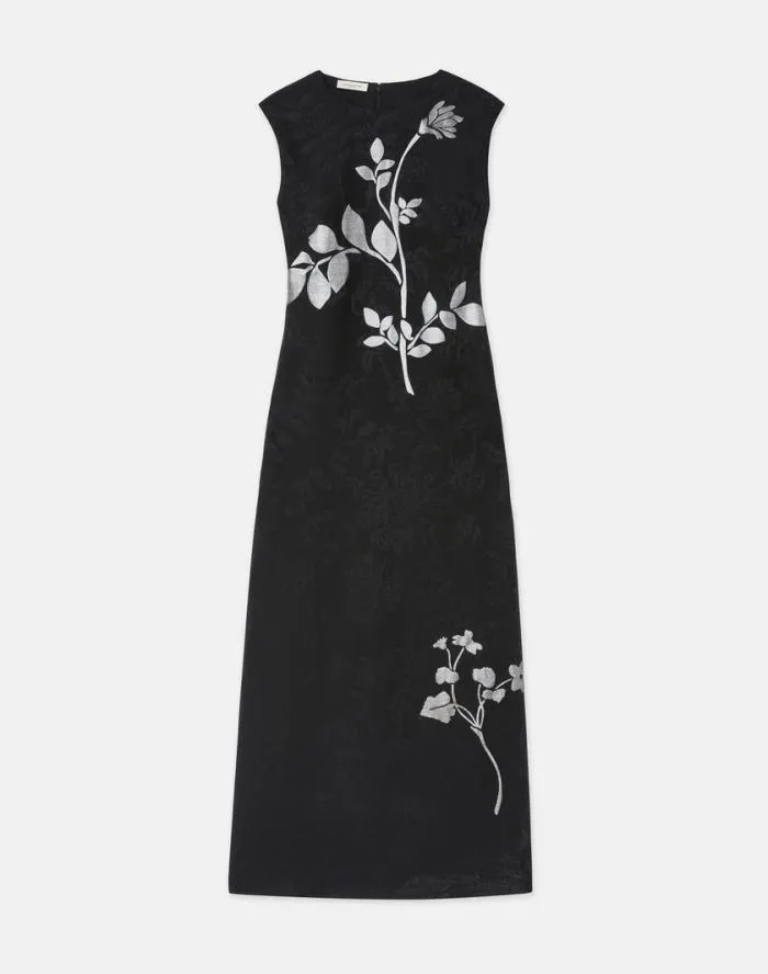 Ready To Wear Flora Bloom Metallic Jacquard ViscoseSilk Dress Black Multi Lafayette 148 New York Dresses Ready To Wear Flora Bloom Metallic Jacquard ViscoseSilk Dress Black Multi Lafayette 148 New York Dresses