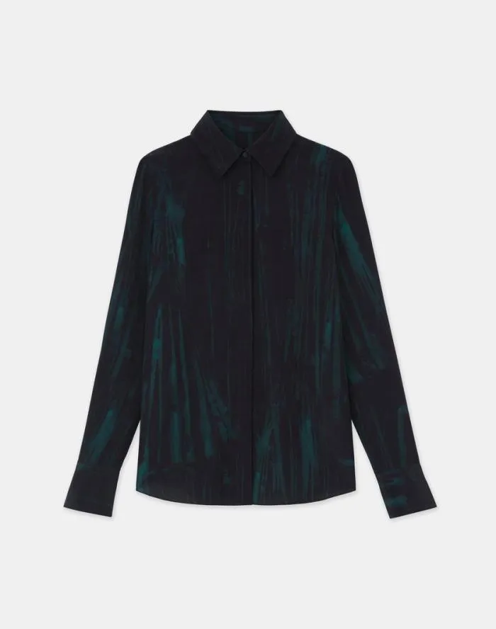 Ready To Wear Stamped Pages Print Silk Crepe De Chine Blouse Black Multi Lafayette 148 New York Blouses and Shirts Ready To Wear Stamped Pages Print Silk Crepe De Chine Blouse Black Multi Lafayette 148 New York Blouses and Shirts