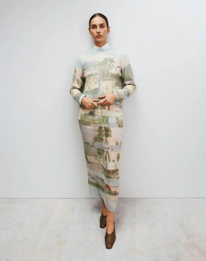 Ready To Wear Stretch Cotton Fit and Flare Shirt White Lafayette 148 New York Blouses and Shirts