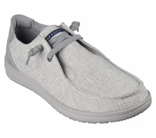 Relaxed Fit Melson 8211 Nela Gray Men SKECHERS SlipOn