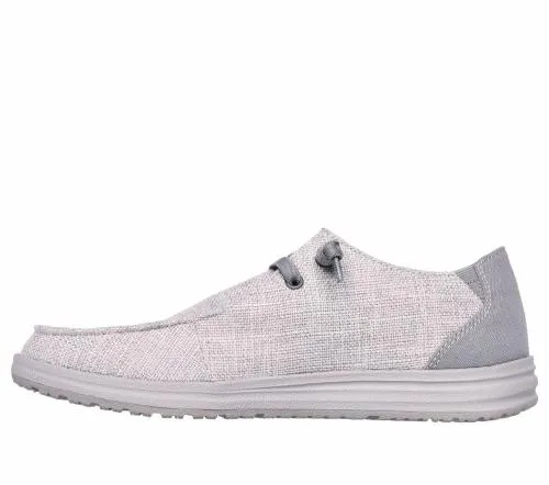 Relaxed Fit Melson 8211 Nela Gray Men SKECHERS SlipOn