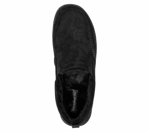 Relaxed Fit Melson 8211 Willmore Black Men SKECHERS SlipOn