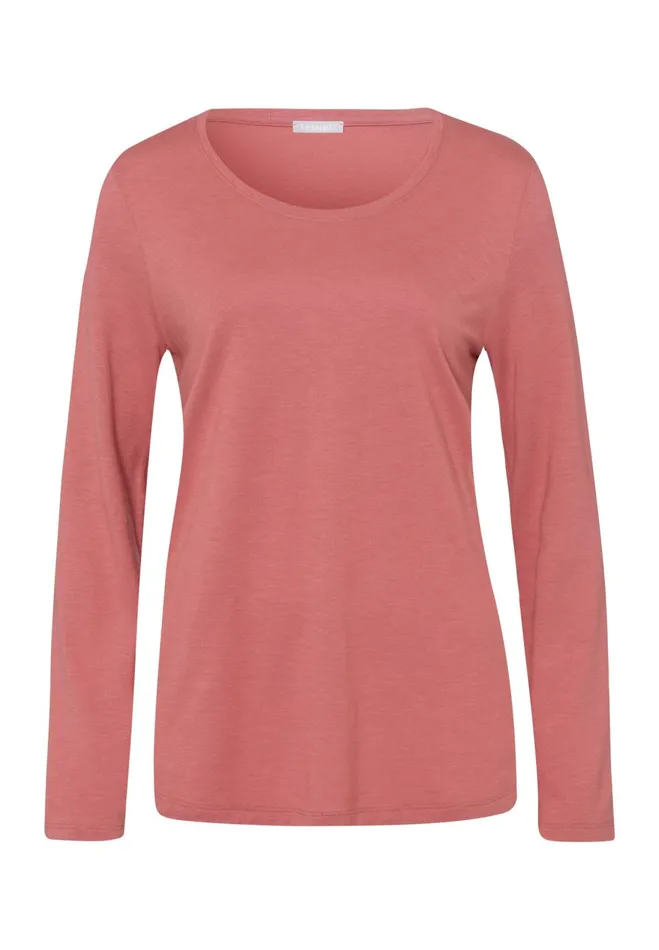Relaxed Round Neck Top Sweet Pepper Women HANRO Pajama Tops
