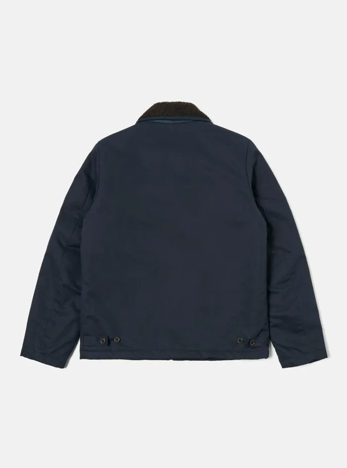 Reversible N1 Jacket In NavyBrown Brushed PolytechSh Men Universal Works Coats and Outerwear
